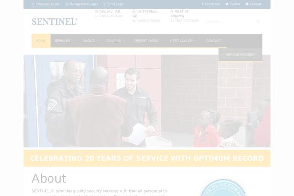 Factory theme site design template sample