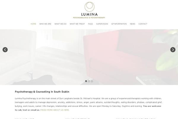 Thecompany-child theme site design template sample