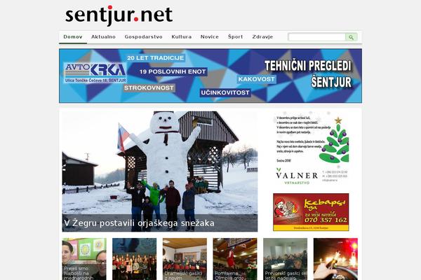 Newsworld theme site design template sample