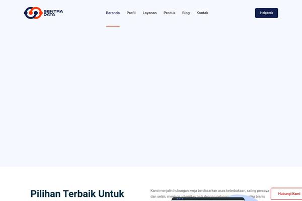 sentradata.id site used Sentradata_v2-child-theme