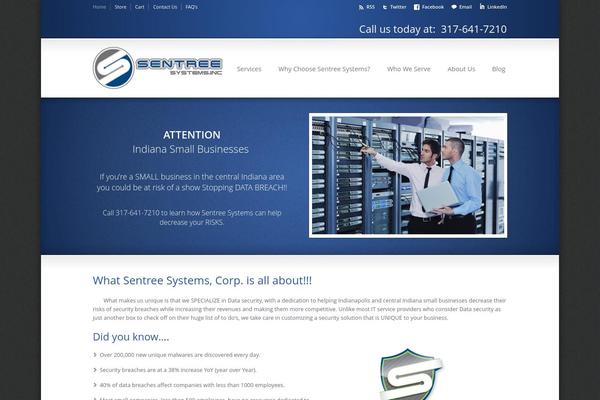 Sterling theme site design template sample