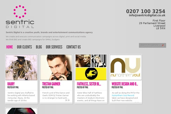 TheStyle theme site design template sample