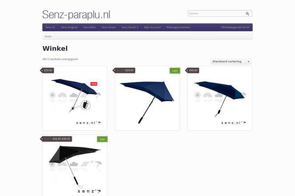 Argentum theme site design template sample