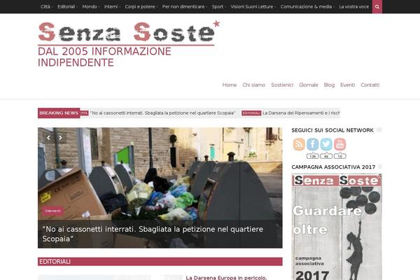 senzasoste.it site used JNews