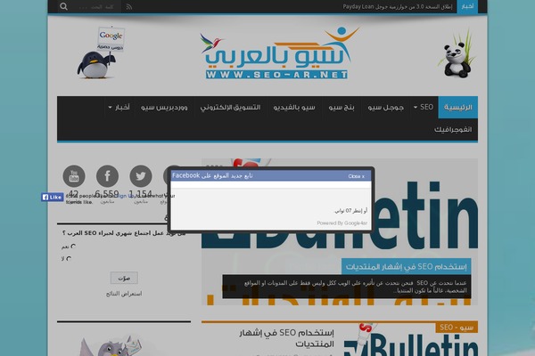 Site using Mailster plugin