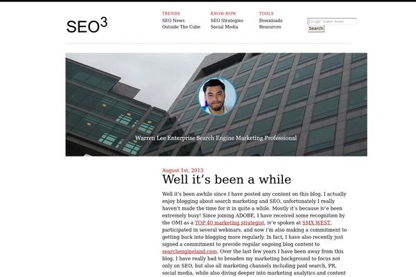 Ia3 theme site design template sample