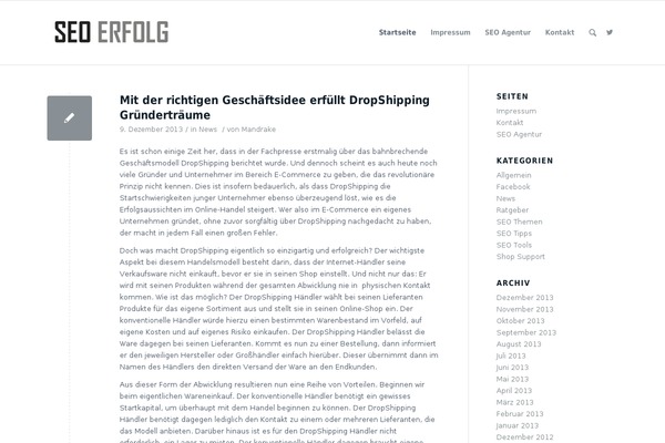 Site using Better Anchor Links plugin