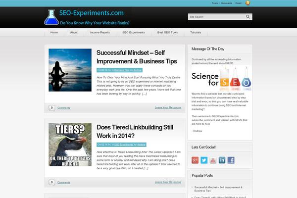 Convergence theme site design template sample