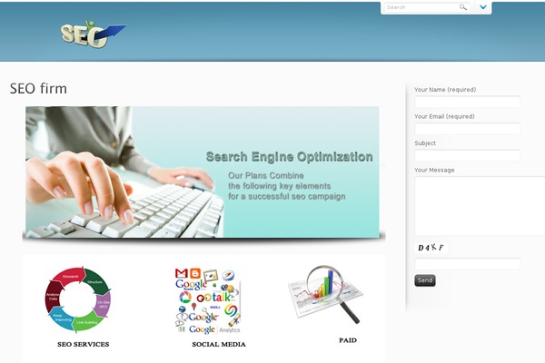 Dynamix theme site design template sample