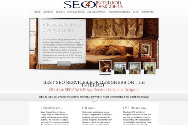 SimplePress theme site design template sample