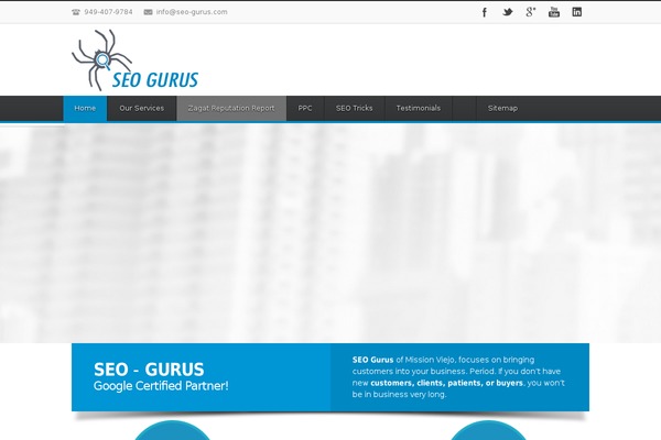 Finex theme site design template sample