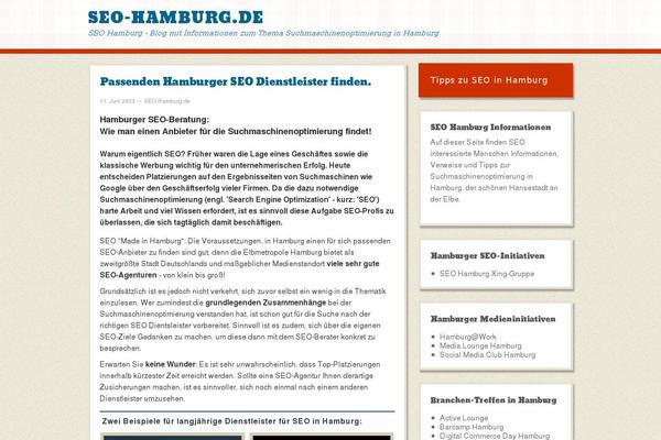 Retro-fitted theme site design template sample