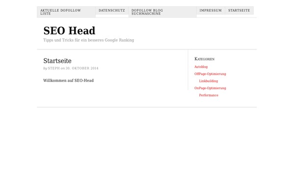 Thesis theme site design template sample