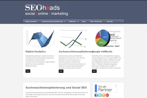 Breakout theme site design template sample