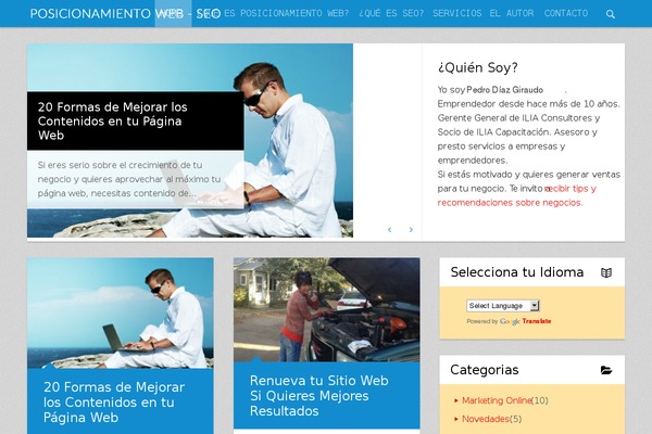 Safarica theme site design template sample