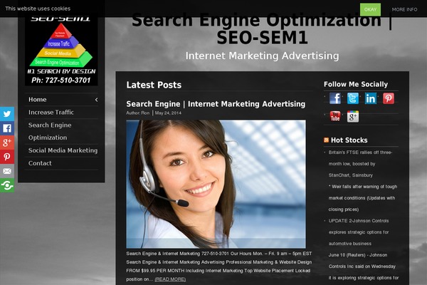 PhotoStory theme site design template sample