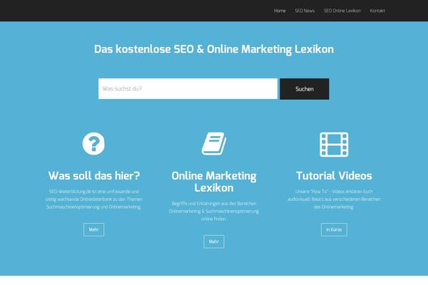 KnowledgePress theme site design template sample