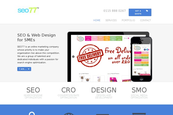 seo77.co.uk site used Seo77
