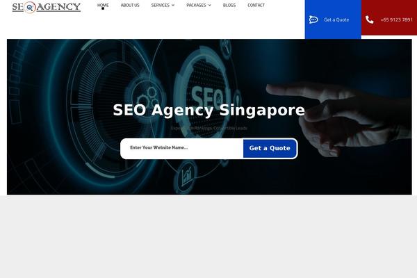 Theratio theme site design template sample