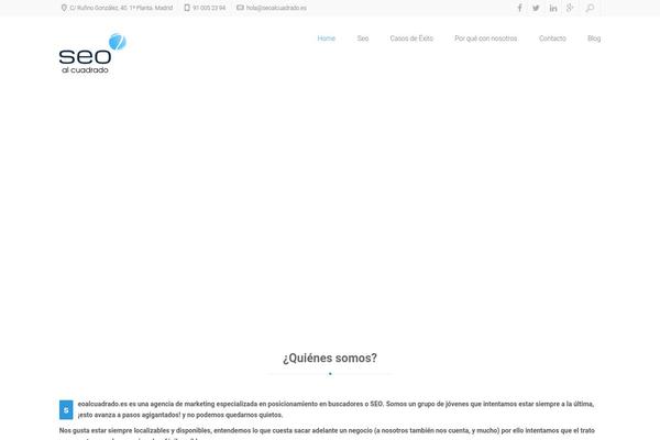 Xenia theme site design template sample