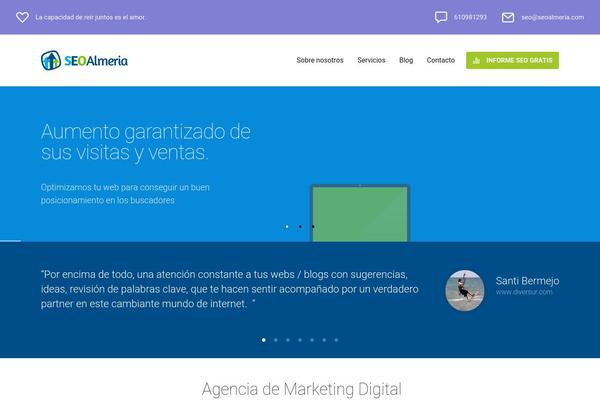 SEOWP theme site design template sample