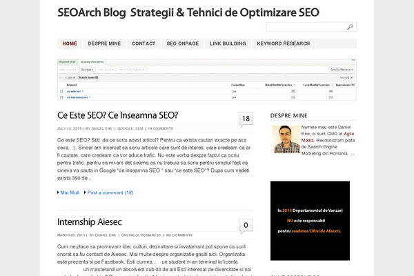 BigFeature theme site design template sample