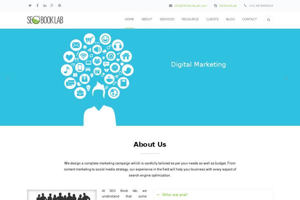 Joeby theme site design template sample