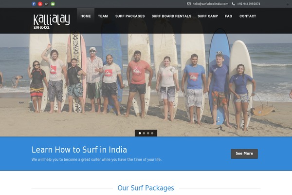 Tour Package theme site design template sample