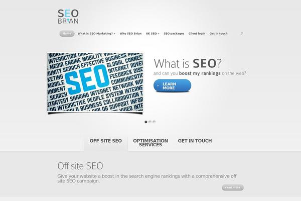 Nova theme site design template sample