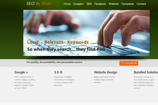 myHosting theme site design template sample