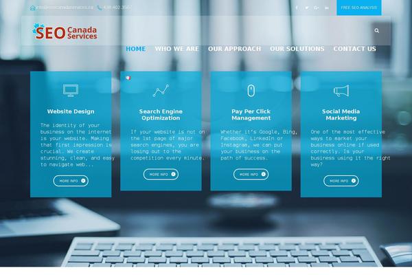 PressCore theme site design template sample
