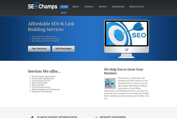 Figero theme site design template sample