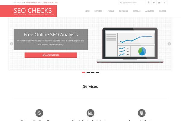 Responsive Brix theme site design template sample