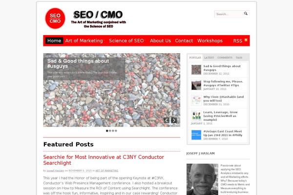 Site using Tweet Blender plugin