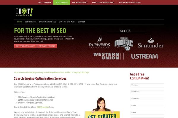 Customizr_child theme site design template sample