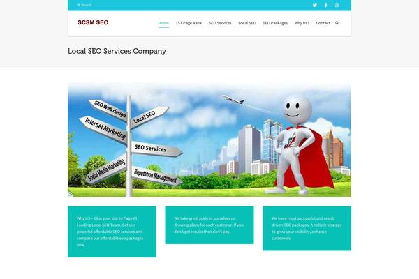 Dante theme site design template sample
