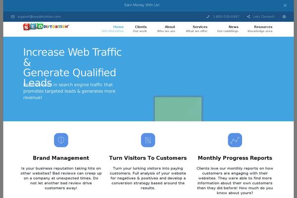 SEOWP theme site design template sample