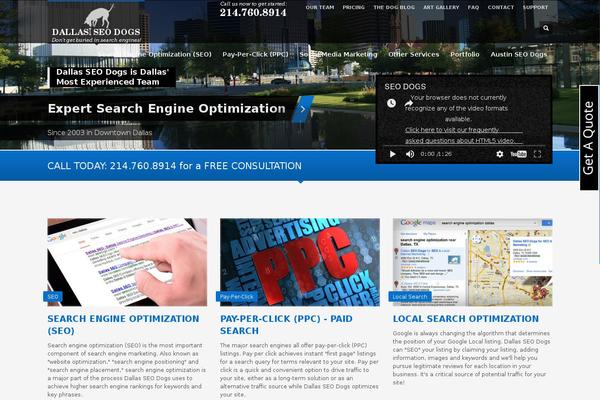 Site using Featured Image Thumbnail Grid plugin