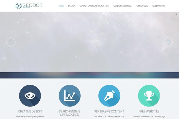 Codeus theme site design template sample