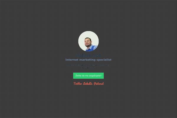 Infographer theme site design template sample