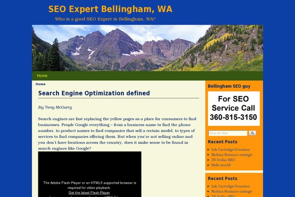 Aspen theme site design template sample