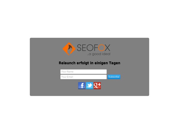 Site using Coming Soon / Maintenance mode Ready! plugin