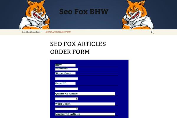 seofoxbhw.com site used GeoBin