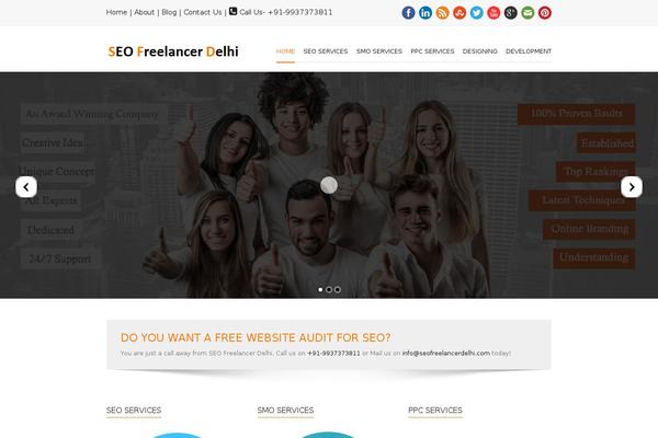 Maxima v1.02 theme site design template sample