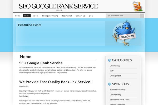 tweetsheep theme site design template sample