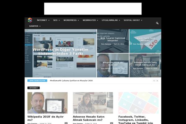 Viral theme site design template sample