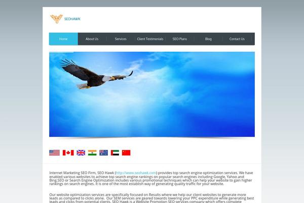 Increase theme site design template sample