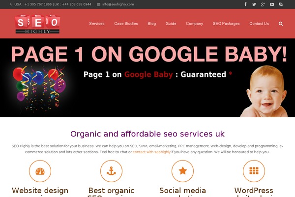 Impreza theme site design template sample