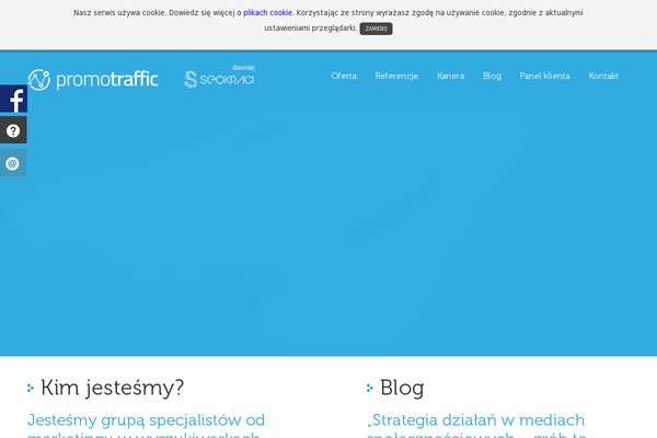 Site using Promo_cookies plugin
