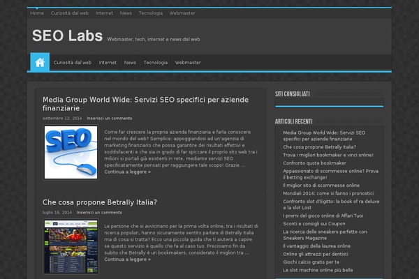 Sahifa theme site design template sample